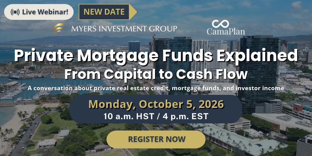 Private Mortgage Funds Explained: From Capital to Cash Flow Investor Education Webinar